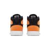 Jordan Access Mid top Vintage Basketball Shoes Black Orange Children Aged 3 7 Years Old (Unisex) Kids' Basketball Shoes AV7942 008