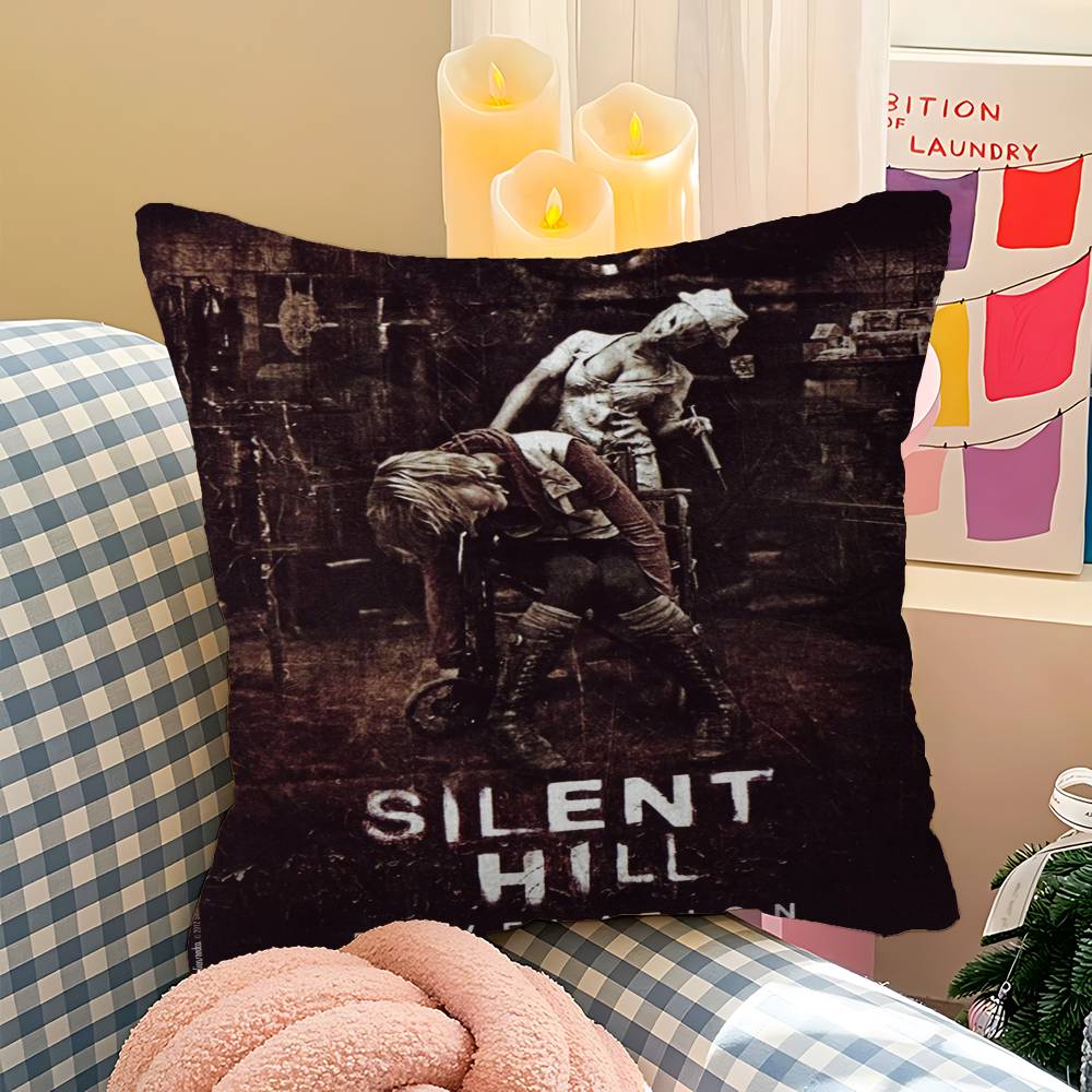 Classic Movie Horror Thriller Silent Hill Pillowcases Home Bedding Decorative Pillow Cover Wedding Super Soft Pillow Case