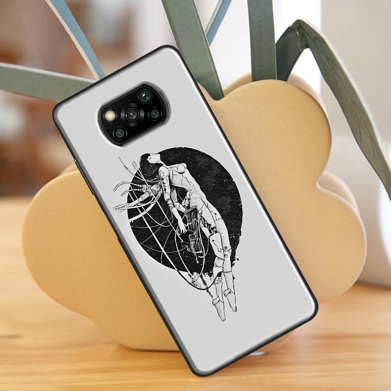 

Чехол «Призрак в доспехах» с аниме для Xiaomi Mi 11 Lite 9T 10T 11T Pro POCO X3 Pro X3 GT F1 F2 F3 M4 M3 Pro, чехол POCO M4 Pro