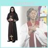 Cloak Costume Pastor Men Women Made  Cosplay Events Costume Legends Of Evil Robe