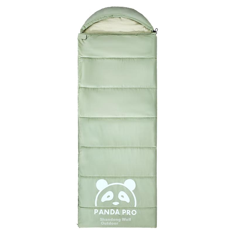 

CAMEL Outdoor Camping Sleeping Bag, Portable, Dirt-Proof, Warm, Thickened, Cold-Resistant, 1.8kg світло-зелений колір