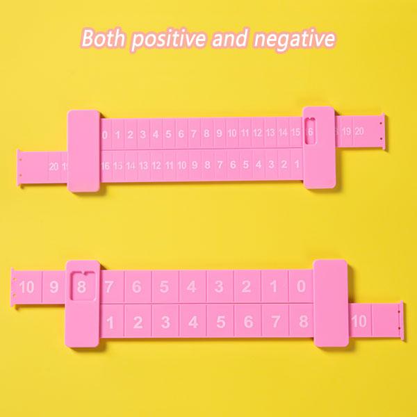 Kids Preschool Math Learning Toys Number Matching Toy Digital Decomposition Ruler For Kid Children