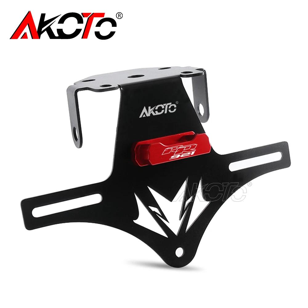 Foldable Fixed License Registration Plate Bracket FOR QJMOTOR SRK 921 900 RR921 921RR SRK921 SRK900 Tail Tidy Fender Eliminator