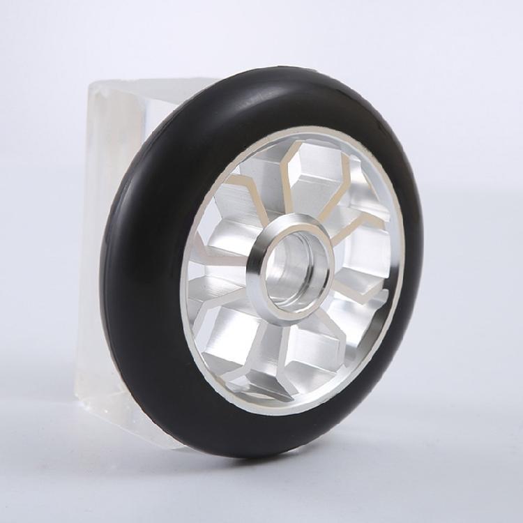 2lots Durability Skating Wheel Fashion Flashing Wheel Silents Flashing Wheel Kids' Scooters Replacement