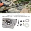 Silbernes Ölpumpen-Schneckenrad Metall Rund Kupplungs-Staubschutz Einfach zu montieren Kompakt für HUSQVARNA 61 66 266 268 266XP 268XP 272XP