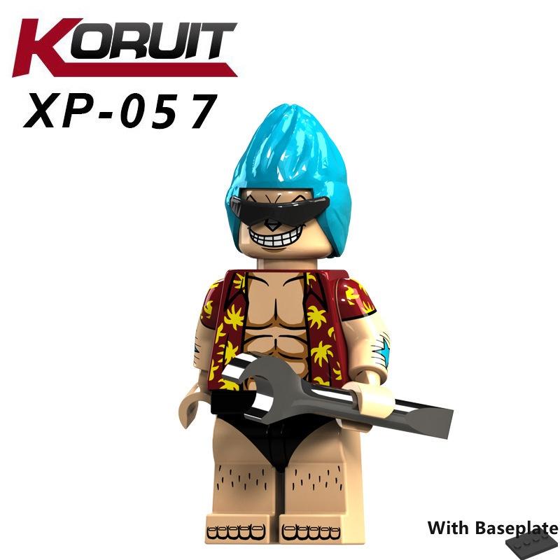 Minifigures Anime Film and Television Series One Piece King Luffy Solonna Beauty Robin Building Blocks Toys for Kids