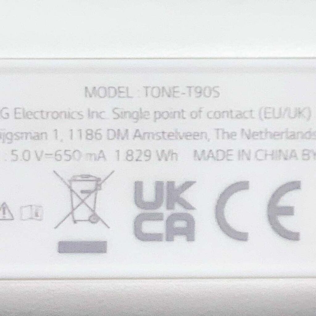 Наушники LG TONE Free T90S