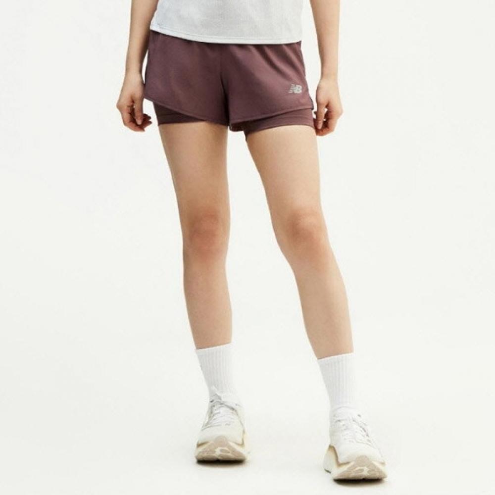 

New Balance Женские шорты для бега 3 в 1 Nbnve2p122 85 070/size