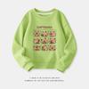 Cartoon Capybara Round Neck Sweatshirt for Boys and Girls - Spring/Autumn Long-Sleeve Shirt
