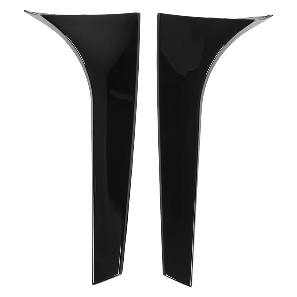 1pair Left Right Gloss Black Rear Window Side Spoiler Replacement for Mercedes Benz B Class W246 B180 B200 2012‑2018