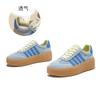 Leder Deutsche Trainingsschuhe Damen Frühling Neu Plateau Sport Forrest Gump Schuhe Trendig Cool Damen Schuhe Lässig Vielseitig Schuhe Kinder