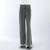 New Arrival French Style Loose High Waist Wide Leg Pants Casual Pants Loose High Waisted Casual Pants
