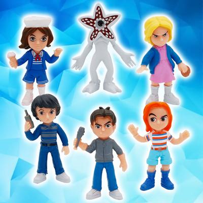 6 tk/komplekt figuuristiilis nukud Üksteist Inimsööja Lilled Kuju PVC Anime Kujud Kollektsioon Armsad Mänguasjad lapsele Jõuludeks