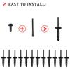 Front Fascia Bumper Hood Seal Rivets 68051392AB Fit For 2008-2019 Dodge Challenger