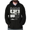 Christian Isaiah Prophet Bible Scripture Hoodie Hooded Sweatshirt Men Women