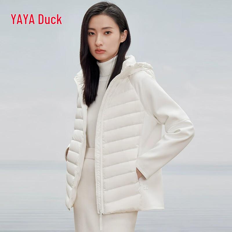 

YAYA Women s 90% Goose Down Lightweight Hooded Jacket 2XL