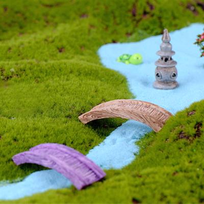 Micro Statuette Anti-deformazione Resina Miniatura Scena Paesaggistica Statue per Casa