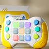 Handheld Puzzle Game Machine Breakthrough Console for Teens Kids Adults White Yellow