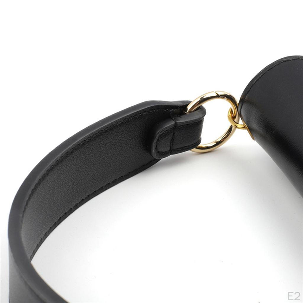 34cm Kort PU-läder Handväska Väskrem Handtagshållare Ersättningstillbehör