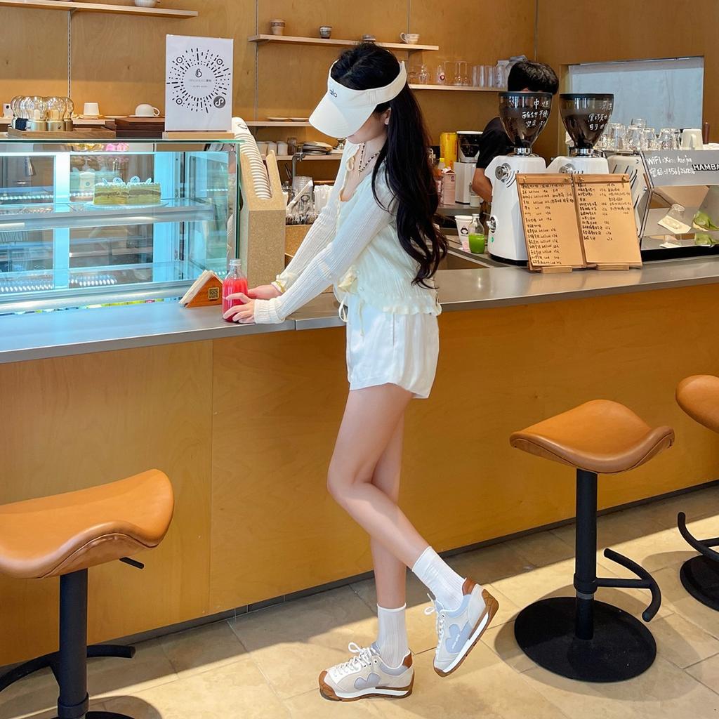 Retro Forrest Gump Training Shoes Women's Platform Flower Stray Shoes 2025 New Breathable Versatile Casual Sports Jogging Shoes