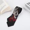 JOJO X Naruto Fox Akatsuki Red Cloud Tie: Anime-Inspired Jujutsu Kaisen Design