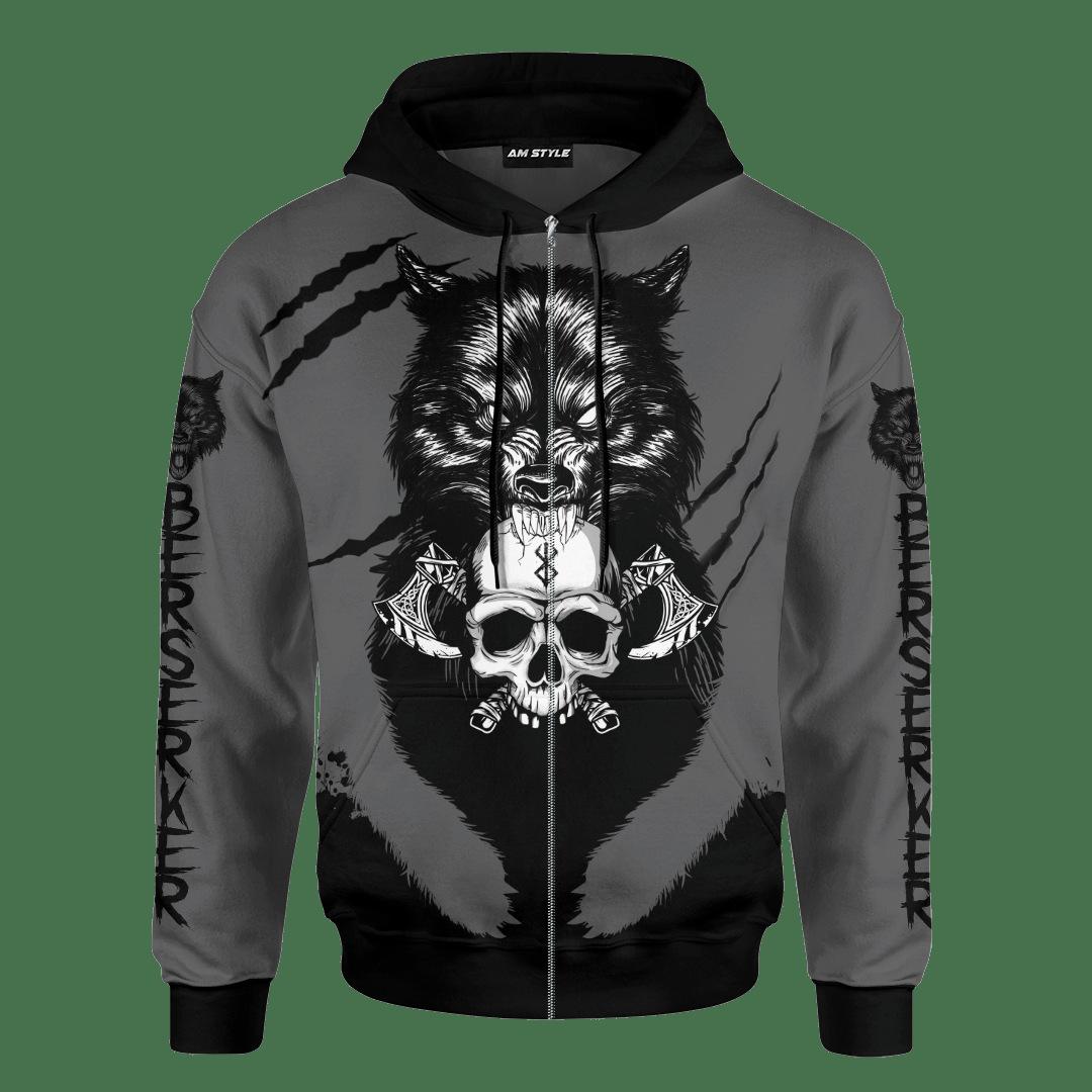 Men s Casual Sweatshirt Comfortable 3D Digital Tattoo Printed Zipper Top XS 3718₽