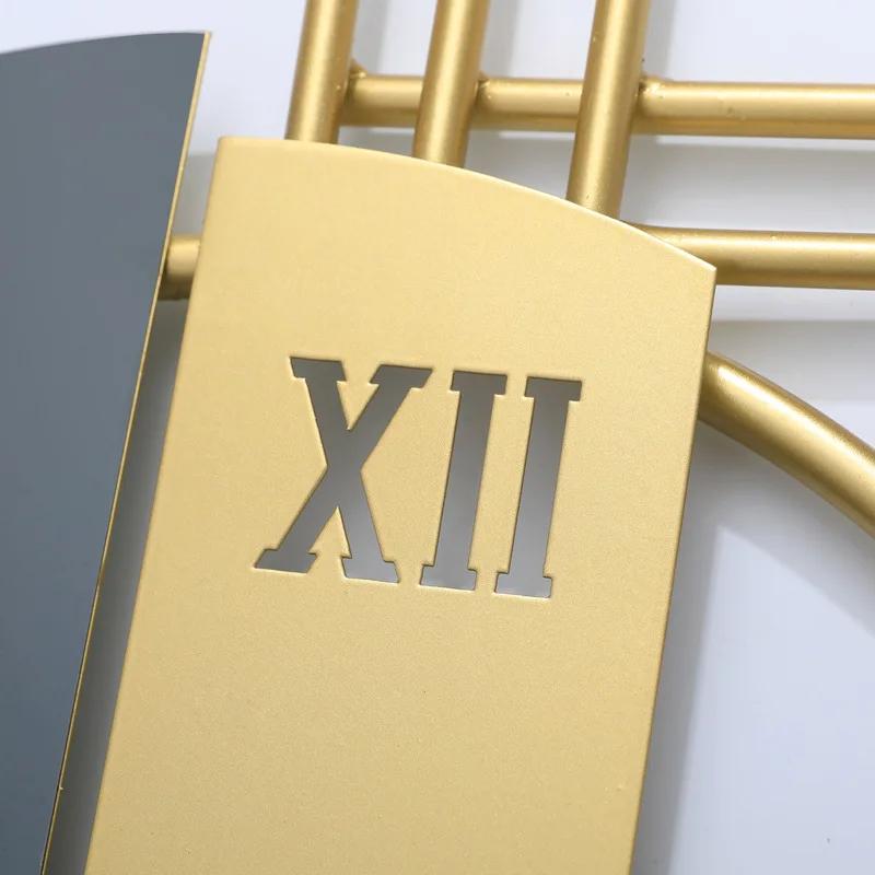 Electronic Luxury Large Wall Clock Kitchen Silent Creative Decorative Wall Clock Living Room   Room Decorations