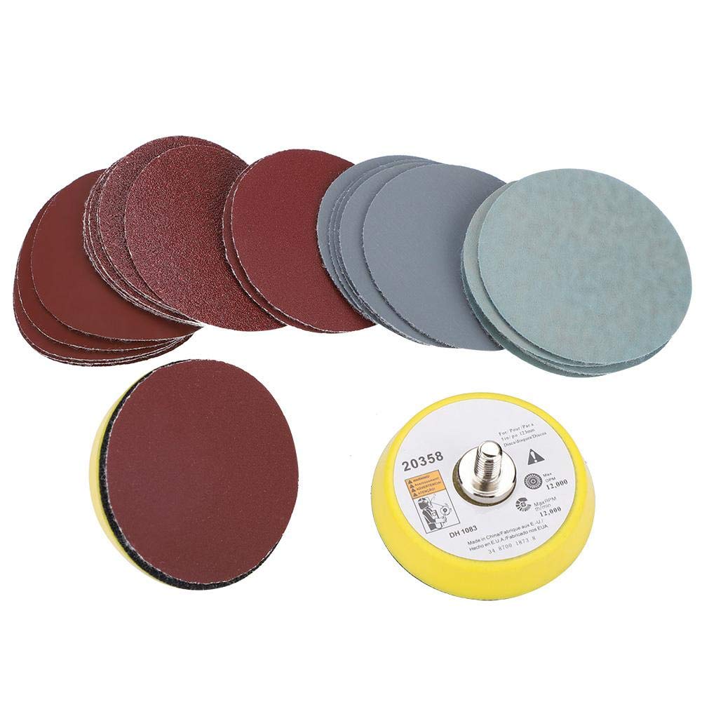 Glass Polishing Kit Scratch Removal Set Ceric Dioxide Abrasive Discs Polish Pad Felt for Restore Scratched Windows,Mirrors,etc