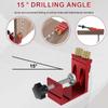 Inclined Hole Pocket Hole Jig Adjustable Hole Positioner Joint Locator  Furniture Making