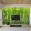 Nature Landscape 3d Wallpaper Green Bamboo Forest Photo Mural Living Room Tv Sofa Background Wall Murals Decor