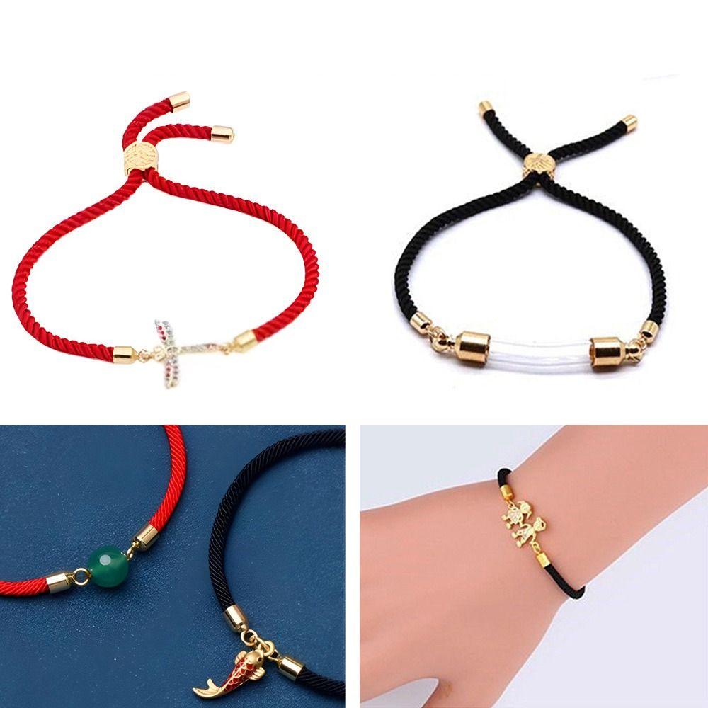 

11CM Rope Chain Adjustable Woven Rope New Making Bracelets Connectors