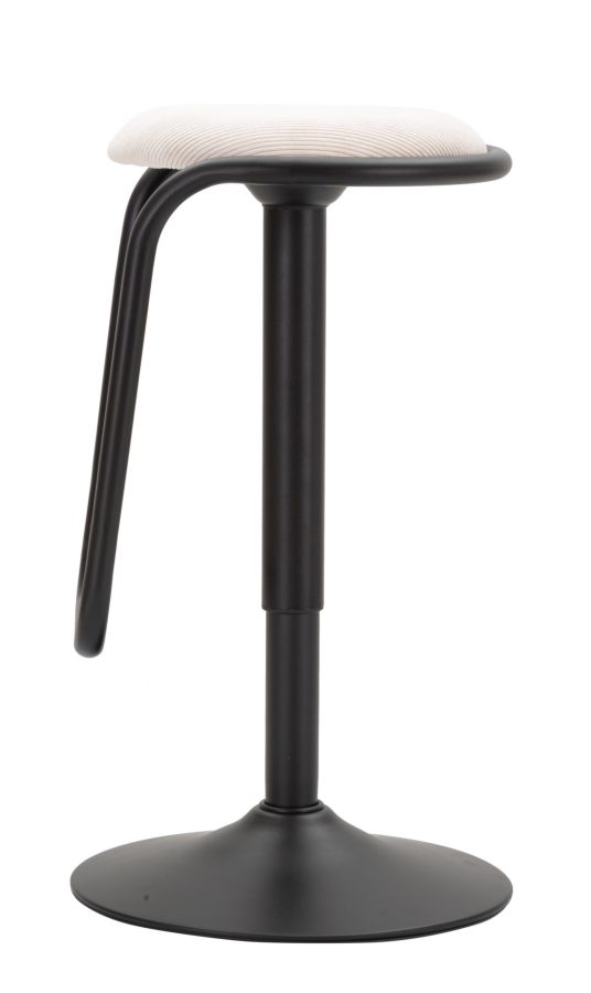 Scaun de bar cu lift Destiny Alb Cm Ø 41X61-83