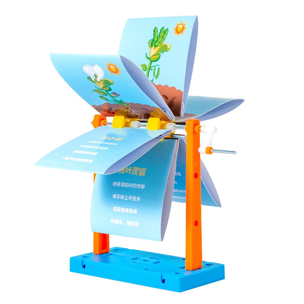 

Science Diy Handcrank Animation Machine For Kids Educational Plant Growth Experiments