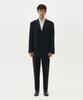 Tradclub Core Hidden Button Over-Casual Setup Suit Blazer (Black)