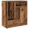 VidaXL Buffet avec tiroirs et portes vieux bois 70,5x34x74,5 cm, meuble de rangement, armoire de buffet, meuble d'entrée, 861848