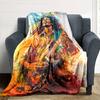 Bob Marley Blanket Durable Comfort Great for Bed Chair Couch for All Occasions Modern Style Gift for Travel Home Birthdays