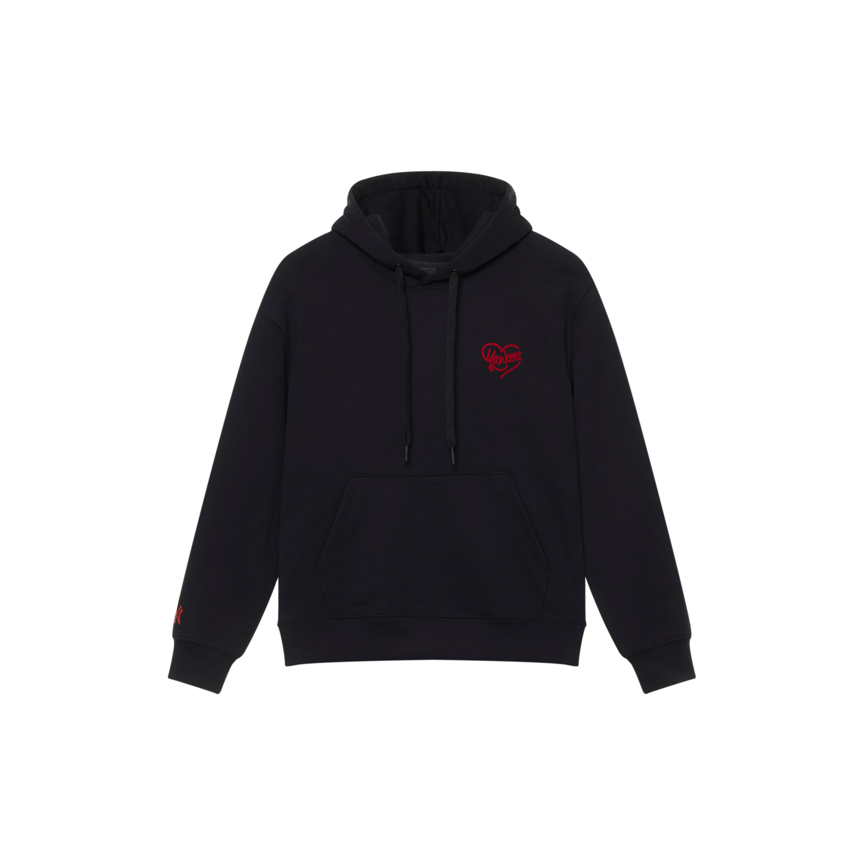

New MLB New York Yankees Heart 24FW Sweatshirt Unisex Black 3AHDH0144-50BKS M