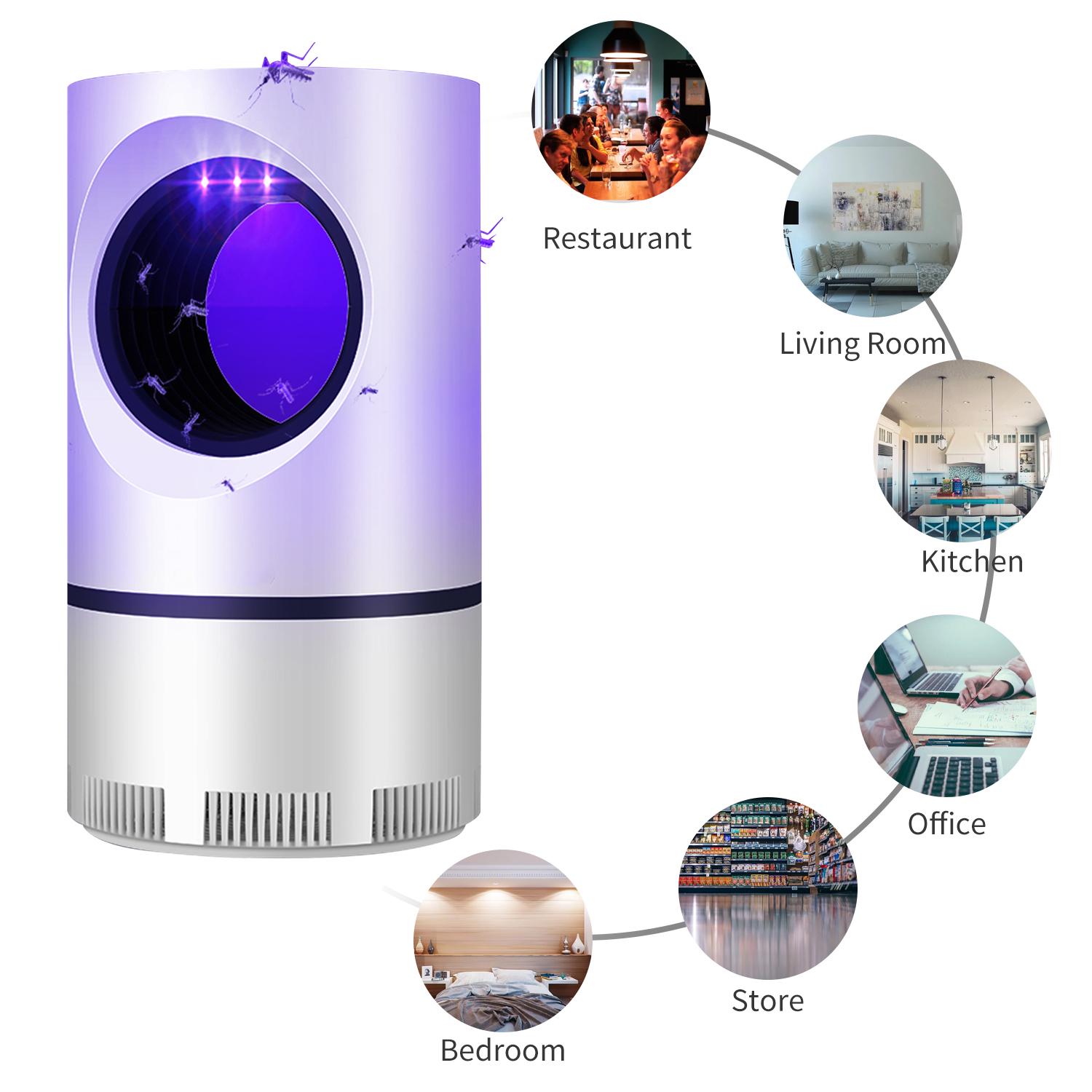 

Лампа для уничтожения комаров, электронная светодиодная лампа, лампа для борьбы с вредителями, насекомыми, ошибками, нетоксичная лампа для ловли мух и вредителей