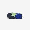 Anta Kids Starfish Synthetic Leather Comfortable Casual Non-Slip Shock Absorbing Low-Top Walking Shoes Baby Shoes Blue Green White 312420071-3