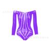 Sex Underwear Jacquard Three-Point Long Sleeve Bikini
