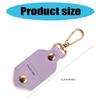 Sturdy Leather Keychain Charm with Photo Unique Fashion Accessory Craft Supplies for Trendy Women Ladies Everyday Use
