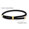 Simple Style Rope Bracelet For Men Unfading 6 Colors Grade A 4mm Thread Luck Red Braslet Valentine Day Gift Pulsera Cuerda