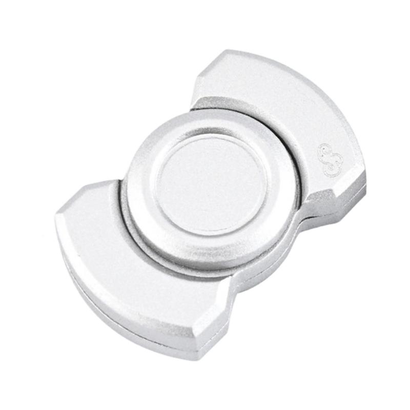 3IN1 Quiet Metal Fingertip Spinner for Adult Stress Reduce Magnetic Clickers Slider Pocket Toy for Student Relaxing