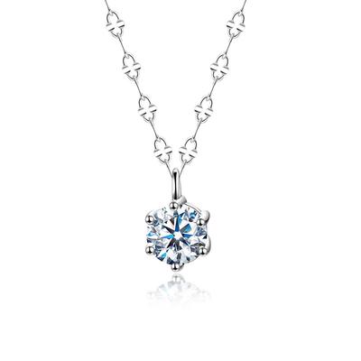 Collier Zircon Simple pour Femmes, Luxe Léger, Petit Pendentif Populaire, Haute Qualité, Style Chaîne Pull Automne et Hiver