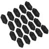 No Visible Screws Deck Clips Plastic Connectors 100 Pcs