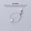 Women Opening Ring Flexible Decorative Silver Open Knuckle Jewelry Party Casual Art Stylish Hand Decoration DIY
