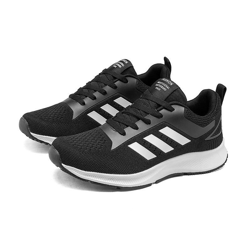 New running shoes summer breathable fly-woven mesh sneakers lightweight casual running shoes 39