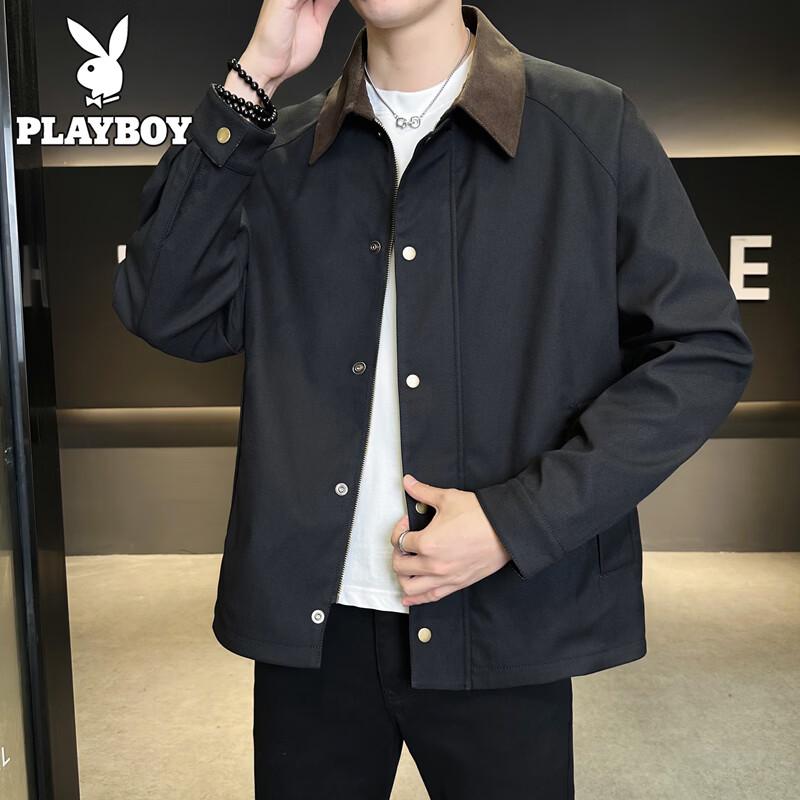 PLAYBOY Men's Casual Lapel Jacket