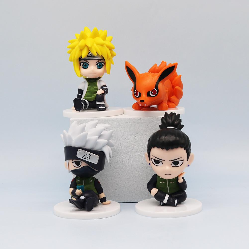 Uzumaki Naruto Uchiha Sasuke Kakashi Haruno Sakura Character Model Ornaments