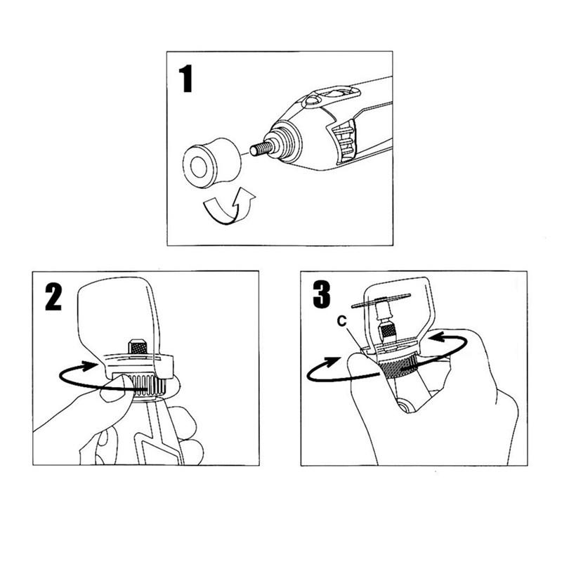 Accessories Shield Rotary Power Tool Attachment A550 For Mini Drill Grinder Protecting Cover Case To